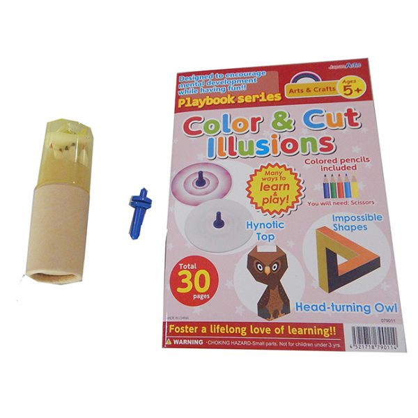 ชุดฝึกทักษะกับสีและภาพลวงตา (Color & Cut Illusions) - Image 2