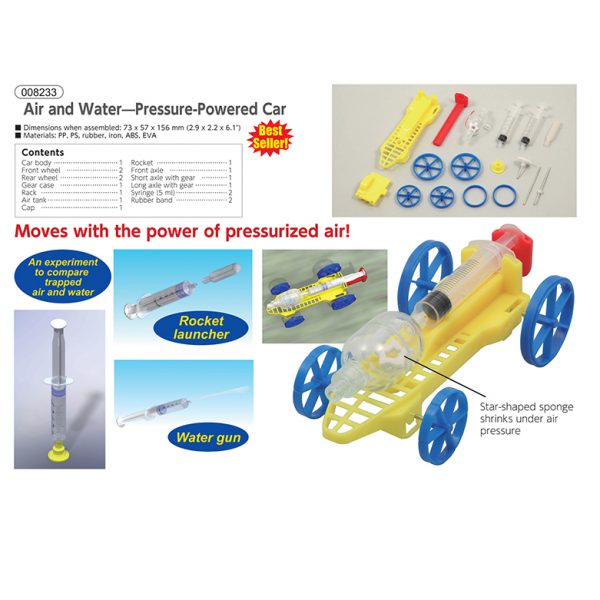 รถแรงดันน้ำและอากาศ (Air and Water Pressure Powered Car) - Image 3