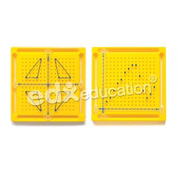 กระดานเรขาคณิตแสดงแกน X-Y (X-Y Coordinate Peg Board) - Image 2