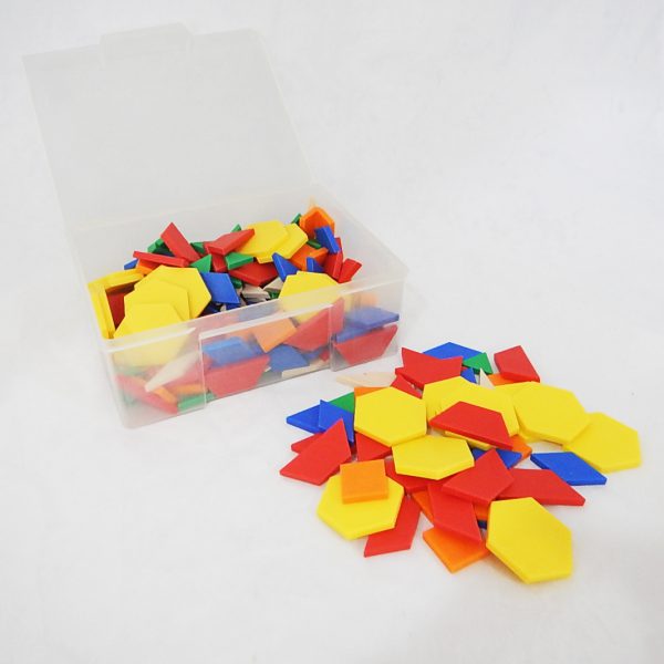 บล็อกรูปแบบพลาสติก (250 อัน) (Pattern Blocks) - Image 8