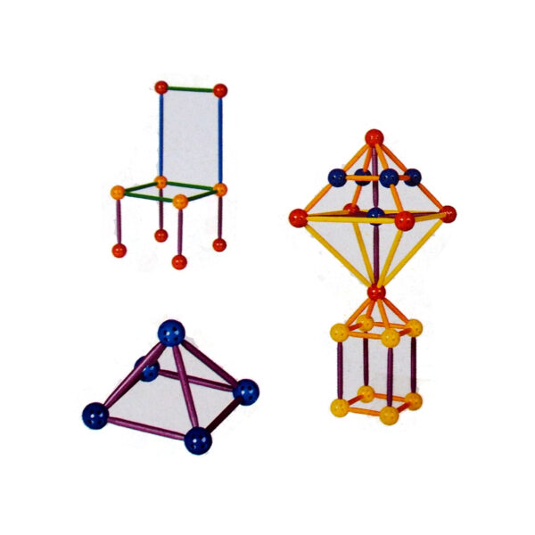 ลูกบอลและแท่งเรียนรู้เรขาคณิต (Stick & Ball Geometry Kit) - Image 6