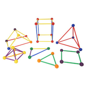 ลูกบอลและแท่งเรียนรู้เรขาคณิต (Stick & Ball Geometry Kit)