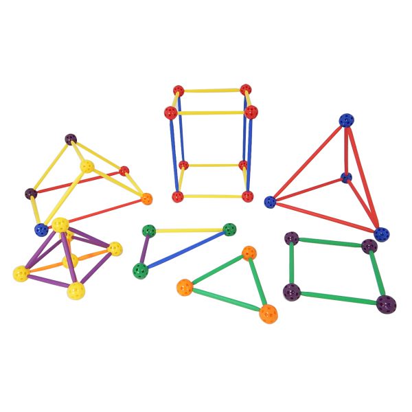 ลูกบอลและแท่งเรียนรู้เรขาคณิต (Stick & Ball Geometry Kit) - Image 3