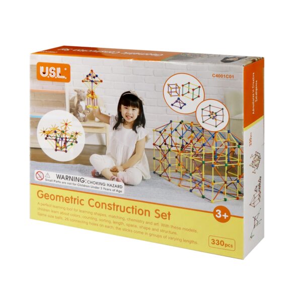 ลูกบอลและแท่งเรียนรู้เรขาคณิต (Stick & Ball Geometry Kit)