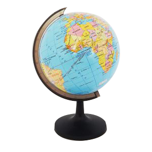 ลูกโลกจำลอง ขนาด 18 ซม. (Earth Globe)