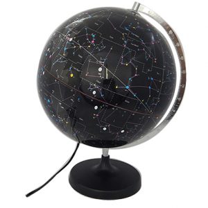 ลูกโลกแสดงกลุ่มดาวบนท้องฟ้า แบบมีไฟ 32 ซม. (Illuminated Transparent Celestial Globe 32 cm.)