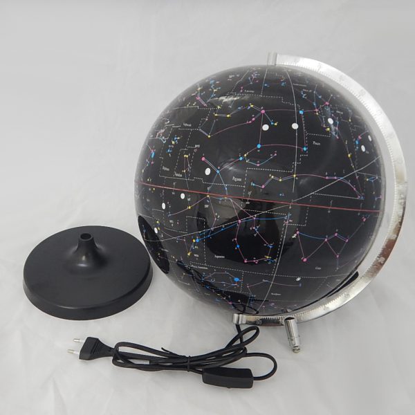 ลูกโลกแสดงกลุ่มดาวบนท้องฟ้า แบบมีไฟ 32 ซม. (Illuminated Transparent Celestial Globe 32 cm.) - Image 8
