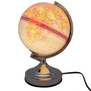 ลูกโลกจำลองมีไฟ ขนาด 20 ซม. (Illuminated Earth Globe 20 cm)