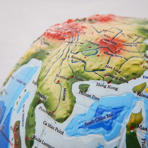 ลูกโลกจำลองแสดงลักษณะทางภูมิศาสตร์ ขนาด 32 ซม. (Terrestrial Globe) - Image 2