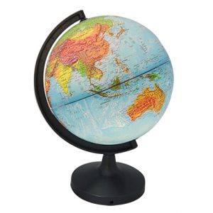 ลูกโลกแสดงลักษณะทางภูมิศาสตร์แบบมีไฟ ขนาด 28 ซม. (Illuminated Terrestrial Globe 28 cm)