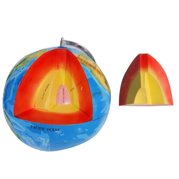 หุ่นจำลองโครงสร้างโลก 32 ซม. (Model of Earth Internal Structure dia 32 cm) - Image 4