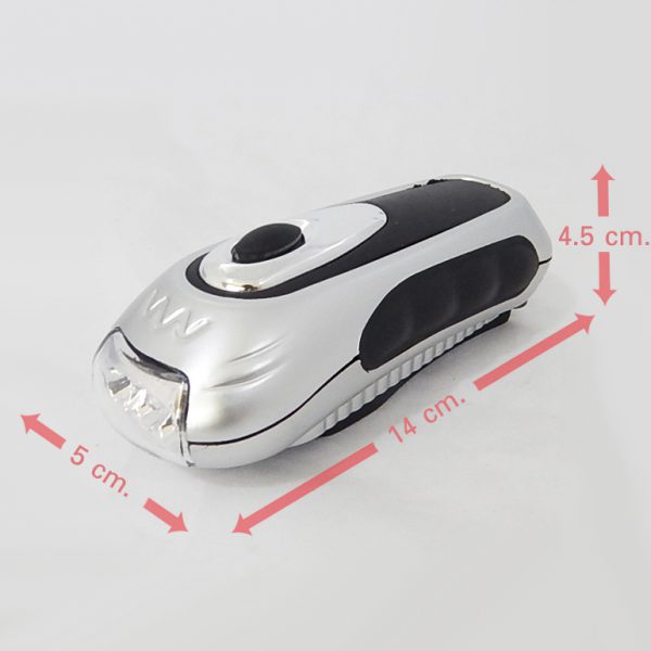 ไฟฉายไดนาโม LED (Dynamo Powered LED Light B) - Image 8