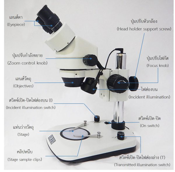 กล้องสเตอริโอซูม IRIS รุ่น SZM45-B8L - Image 9