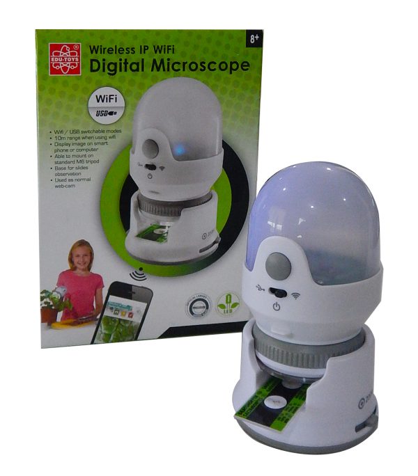 กล้องจุลทรรศน์มือถือระบบดิจิตอลไร้สาย WiFi IP (Wireless IP WiFi Digital Microscope)