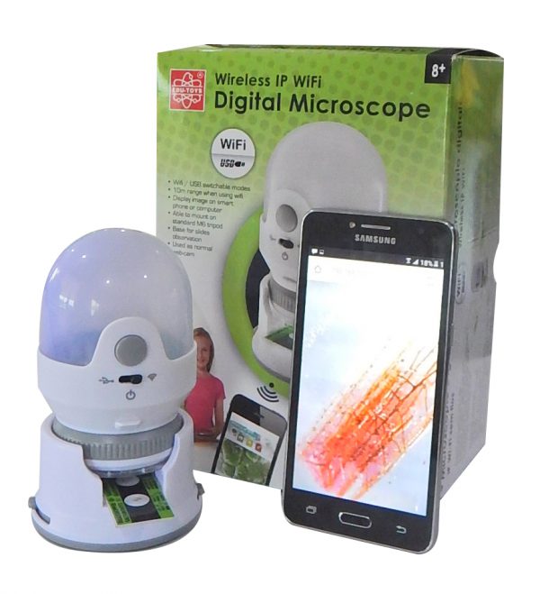 กล้องจุลทรรศน์มือถือระบบดิจิตอลไร้สาย WiFi IP (Wireless IP WiFi Digital Microscope) - Image 2