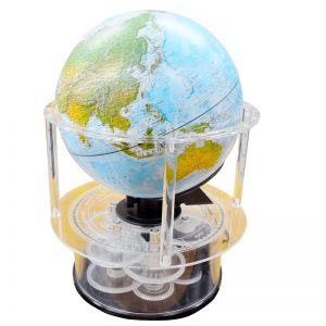 ลูกโลกบอกเวลาแสดงกลางวันกลางคืน(หมุนตามเวลาจริง) (Night'n Day The Real Solar Time Rotating Globe)