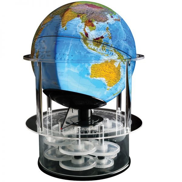 ลูกโลกบอกเวลาแสดงกลางวันกลางคืน(หมุนตามเวลาจริง) (Night'n Day The Real Solar Time Rotating Globe) - Image 2