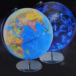 ลูกโลกแสดงประเทศและกลุ่มดาว (2 in 1) ขนาด 30 เซนติเมตร (Globe by Day & Illuminated Constellation by night)