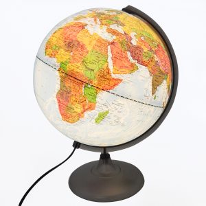 ลูกโลกแสดงลักษณะทางภูมิศาสตร์และประเทศ (2 in 1) ขนาด 30 เซนติเมตร (Dual- Cartography Illuminated Globe)
