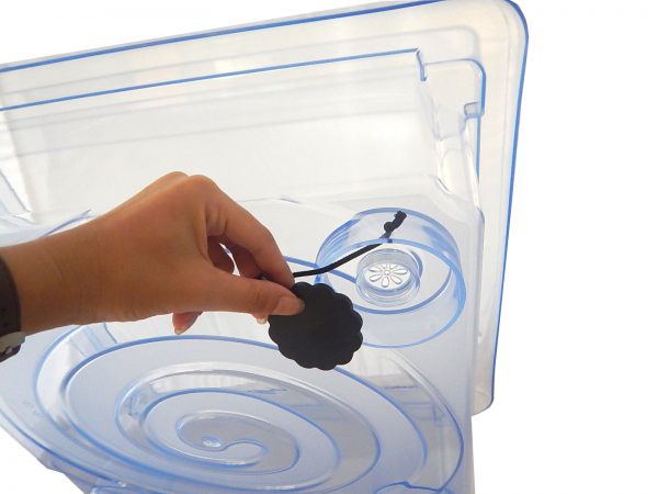 ชุดถาดกิจกรรมสร้างสรรค์พร้อมขาตั้งมีล้อเลื่อนสูง  40 cm Fun2 Play Activity Tray with Stand 40 cm (โปร่งใส) - Image 6
