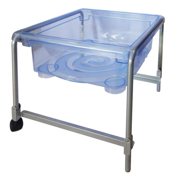 ชุดถาดกิจกรรมสร้างสรรค์พร้อมขาตั้งมีล้อเลื่อนสูง  40 cm Fun2 Play Activity Tray with Stand 40 cm (โปร่งใส)