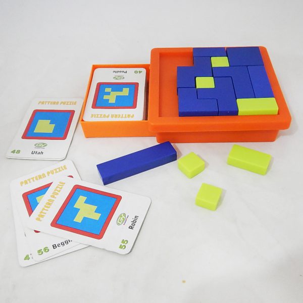 บัตรทายปริศนา 60 ใบ พร้อมคำตอบ (Creative Pattern Puzzle 60 Pattern) - Image 2