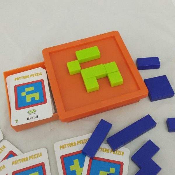 บัตรทายปริศนา 60 ใบ พร้อมคำตอบ (Creative Pattern Puzzle 60 Pattern) - Image 7