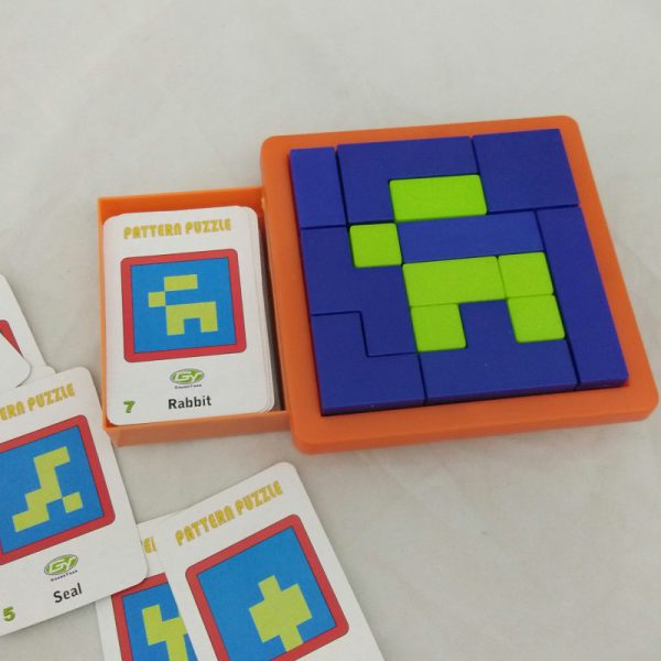 บัตรทายปริศนา 60 ใบ พร้อมคำตอบ (Creative Pattern Puzzle 60 Pattern) - Image 3