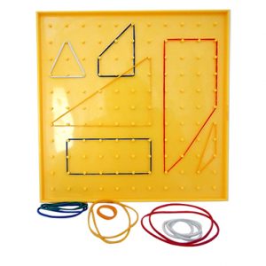 กระดานเรขาคณิต (Fraction - Geoboard)