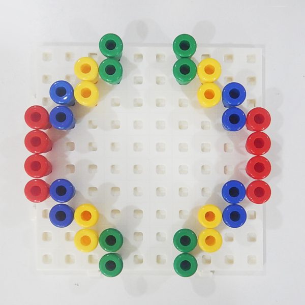 กระดานพร้อมหมุดใหญ่ (Jumbo Pegboards Set) - Image 2