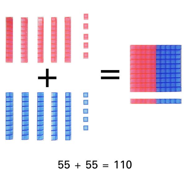 ชุดจำนวนนับสีโปร่งใส (Transparent Base Ten ) - Image 10