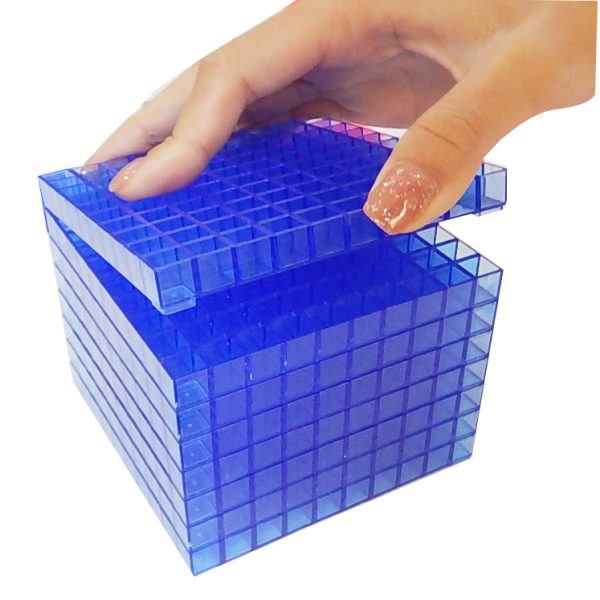 ชุดจำนวนนับสีโปร่งใส (Transparent Base Ten ) - Image 5