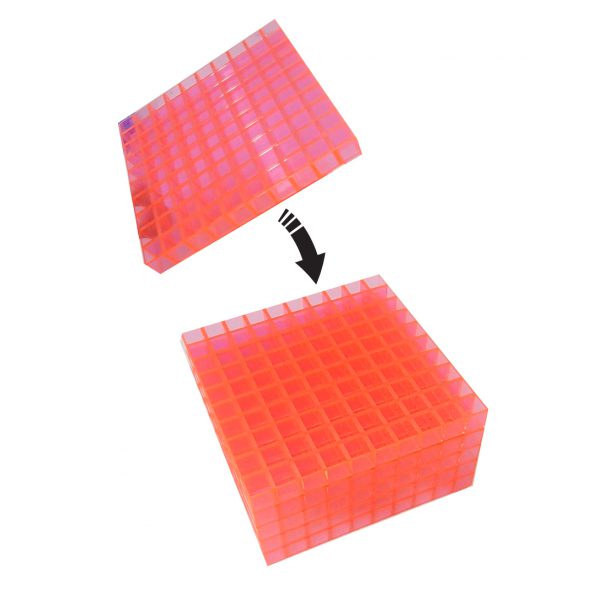 ชุดจำนวนนับสีโปร่งใส (Transparent Base Ten ) - Image 4