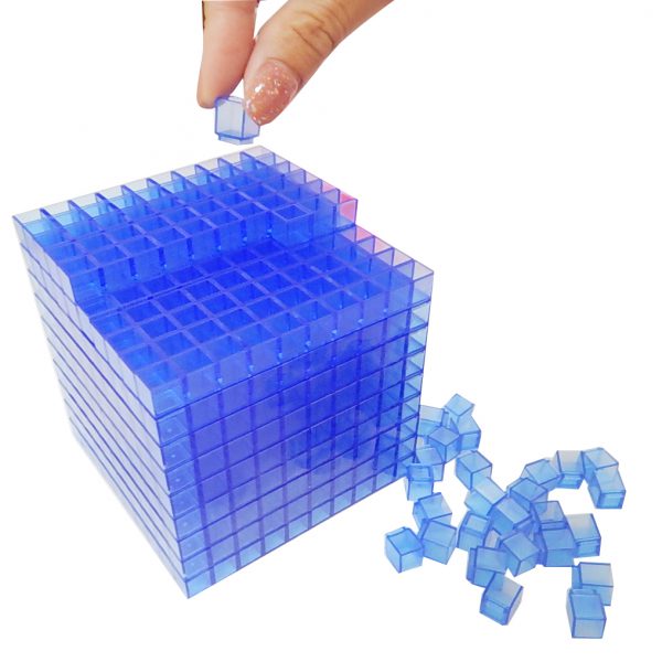 ชุดจำนวนนับสีโปร่งใส (Transparent Base Ten ) - Image 7