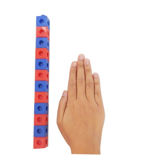 ชุดลูกบาศก์ตัวต่อ 2 cm พร้อมกระดานตัวต่อ (ตัวต่อ100 ชิ้น กระดาน 2 ชิ้น) - Image 6