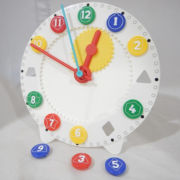 ชุดเรียนรู้นาฬิกา-เวลา (Gear Clock) - Image 3
