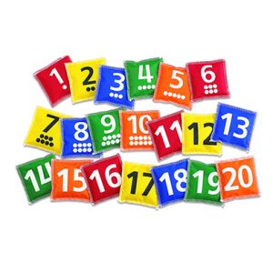 ถุงนับเลข 1-20 (Number Bean Bags 1-20)