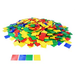 ชุดจำนวนนับสี่เหลี่ยมหลากสี (Color Tiles)