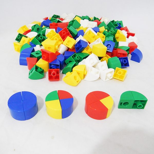 ตัวต่อ 1/4 ของวงกลม (Quarter Circle Linking Cubes) - Image 2