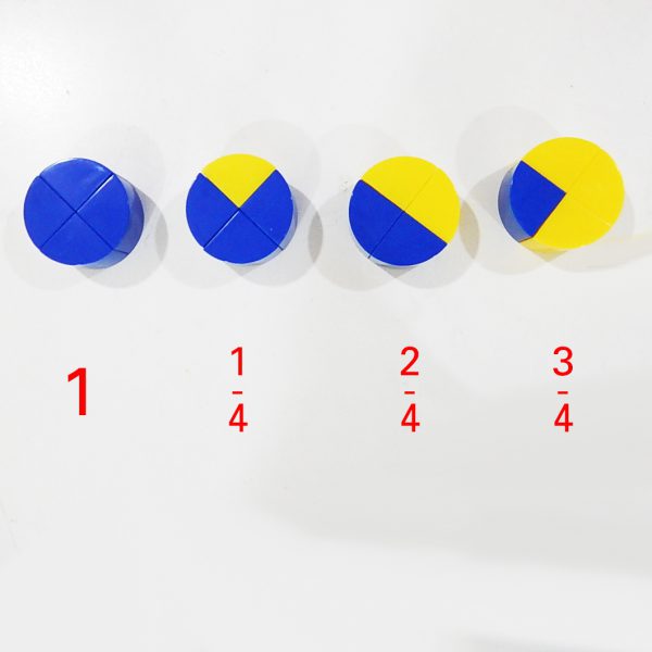 ตัวต่อ 1/4 ของวงกลม (Quarter Circle Linking Cubes) - Image 9