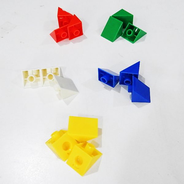 ตัวต่อสามเหลี่ยม 2 cm (Triangle Linking Cubes) - Image 4