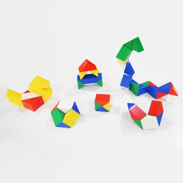 ตัวต่อสามเหลี่ยม 2 cm (Triangle Linking Cubes) - Image 5