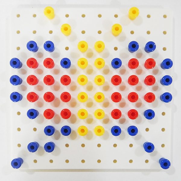 กระดานพร้อมหมุดเล็ก (Mini Pegboards Set) - Image 2