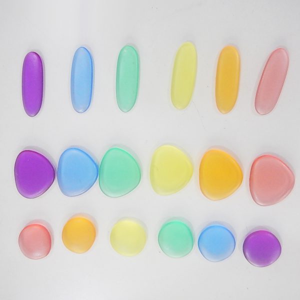 ชุดหินสีโปร่งแสง(Junior Rainbow Pebbles (Clear color)) - Image 7