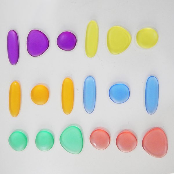 ชุดหินสีโปร่งแสง(Junior Rainbow Pebbles (Clear color)) - Image 4