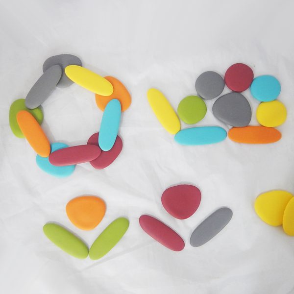 ชุดหินสีธรรมชาติ (Junior Rainbow Pebbles (Earth color)) - Image 2