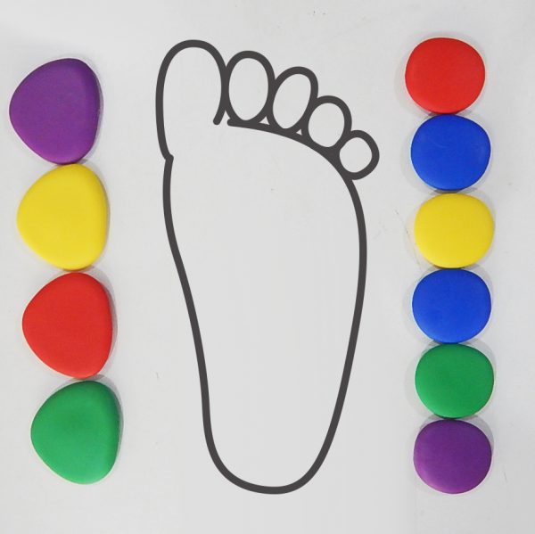 ชุดหินสีสดใส (Junior Rainbow Pebbles (Bright color)) - Image 8