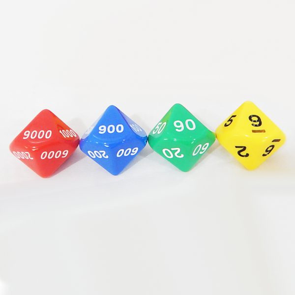 ลูกเต๋าค่าประจำหลัก 10 หน้า (Place Value Dice Set) - Image 4