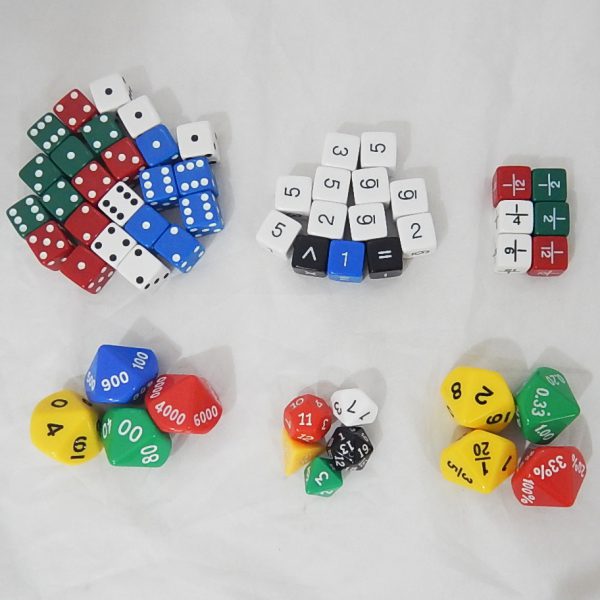 ชุดลูกเต๋า 6 แบบ  (Classroom Dice  Set) - Image 3