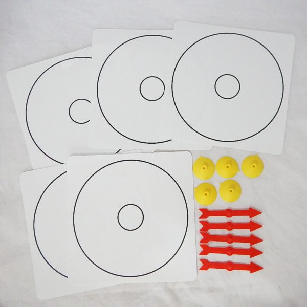 ชุดวงล้อไวท์บอร์ดความน่าจะเป็น 5 ชิ้น/ชุด (Whiteboard Spinner Set 5 Pcs) - Image 5